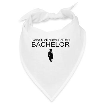 Bachelor - Bandana - Weiß - Vorne