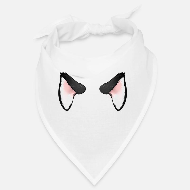 Black Cat Ears Bandana