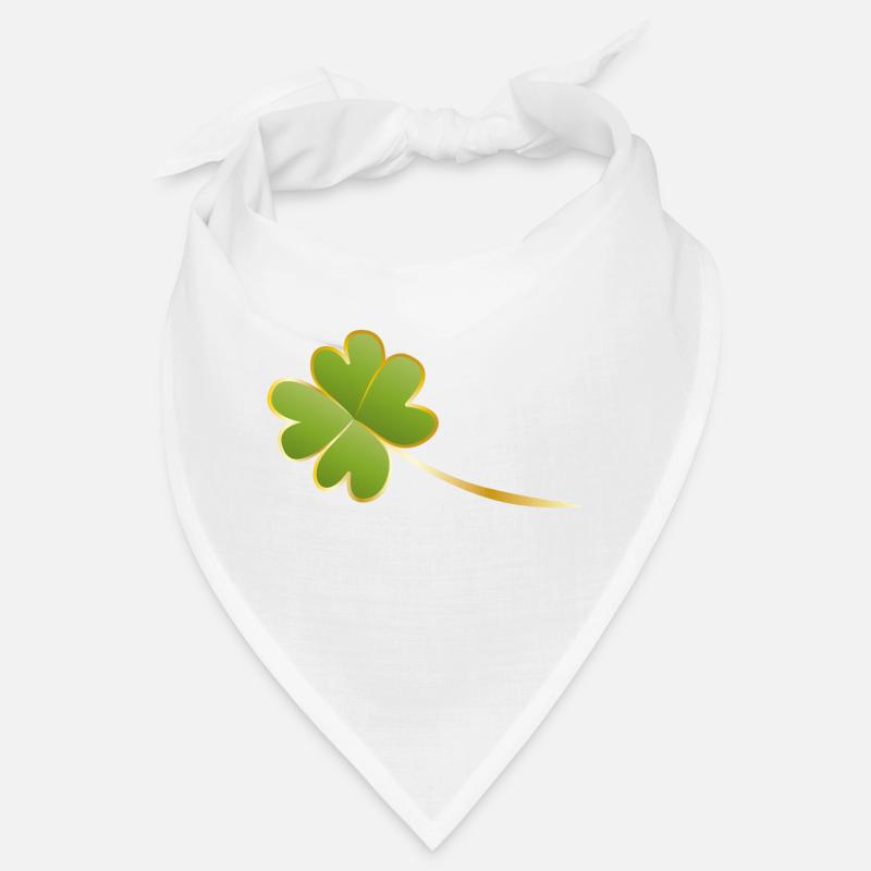 4 feuilles de trèfle Bandana