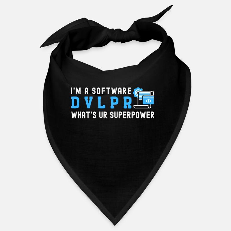 I'm a SOFTWARE DEVELOPER What's Your Superpower Bandana