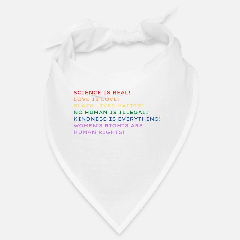 Science is real! - Bandana - Weiß