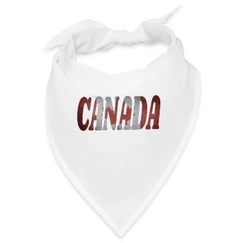 Canada - Bandana - Weiß - Vorne