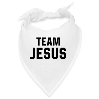 Team Jesus - Bandana - Weiß - Vorne
