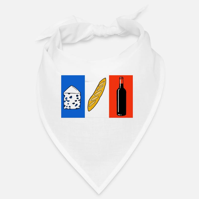 drapeau francais Bandana