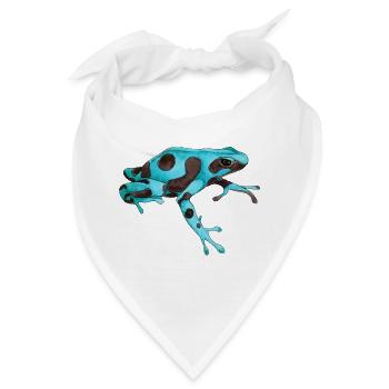 Poison frog - Bandana - Weiß - Vorne