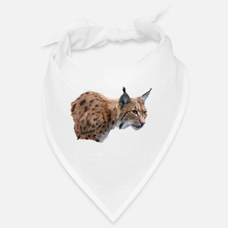 Lynx - Bandana - blanc