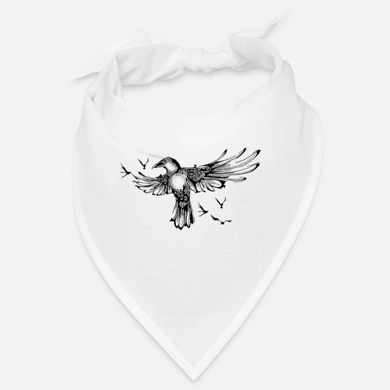 Corbeau Liberté Oiseau Bandana