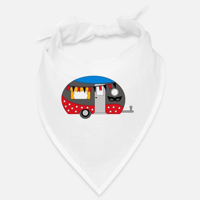 Camping - Bandana - Weiß