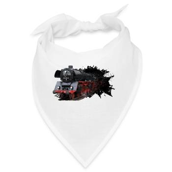 Dampflok 03 1010 - Bandana - Weiß - Vorne