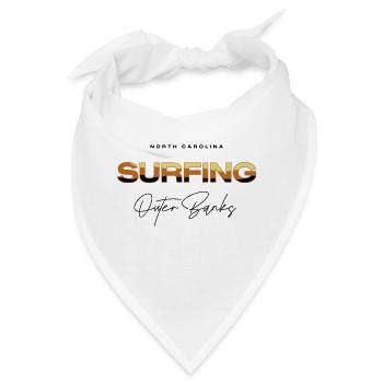 Surfing Spots - Outer Banks (North Carolina) - Bandana - Weiß - Vorne