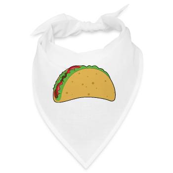 Taco - Bandana - Weiß - Vorne