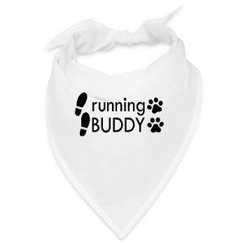 Hund Dog Agility - Bandana - Weiß - Vorne
