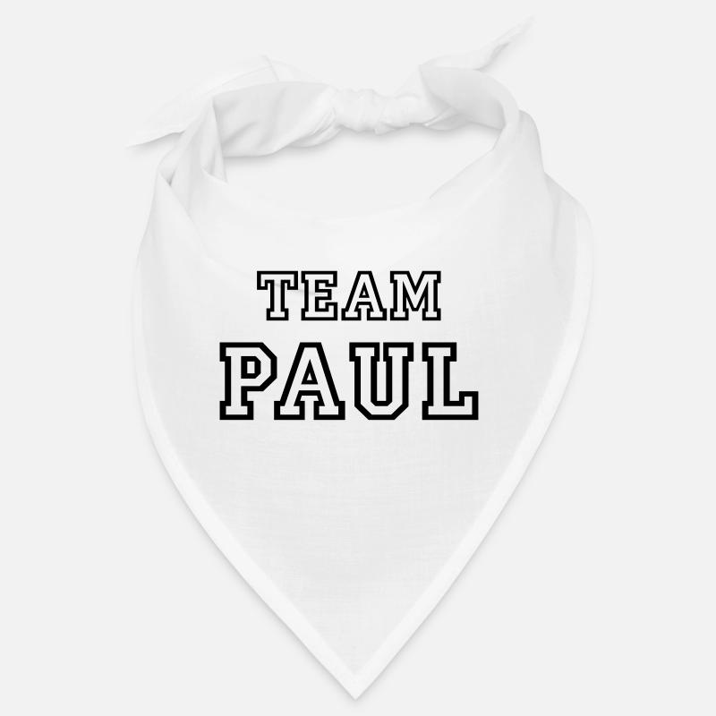 TEAM PAUL Nom du chien Maillot de l’équipe masculine Bandana