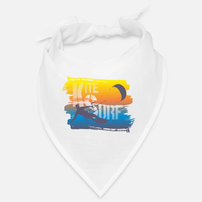 KITE SURF - Bandana - blanc