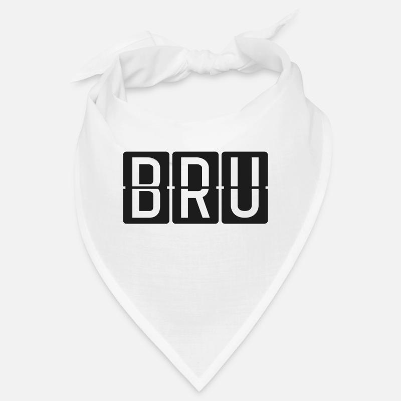 Bruxelles - Bandana - blanc
