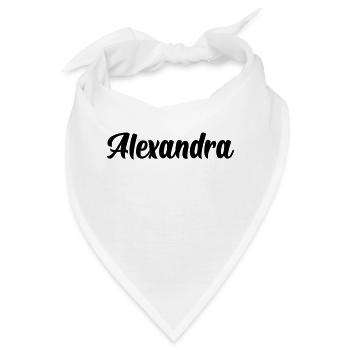 Alexandra - Bandana - Weiß - Vorne