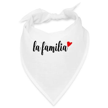 la familia - Bandana - Weiß - Vorne