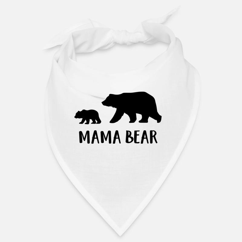 Mama Bear - Bandana - Weiß