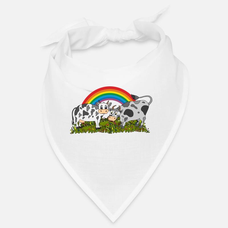 Vache et taureau Bandana