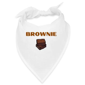 Brownie - Bandana - Weiß - Vorne