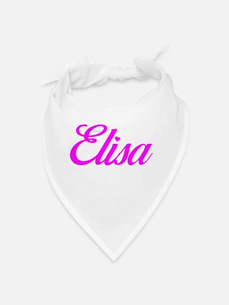 TEST ELISA - Bandana - blanc