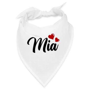 Mia - Bandana - Weiß - Vorne