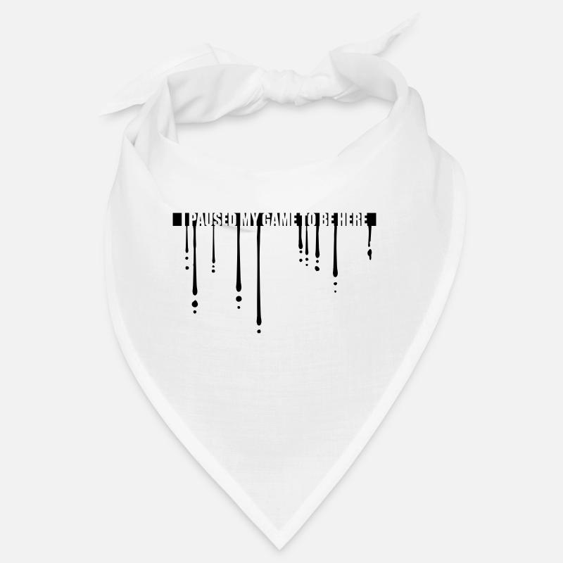 Drop Game Paused Bandana