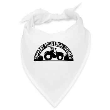 Felder Farmer Support - Bandana - Weiß - Vorne