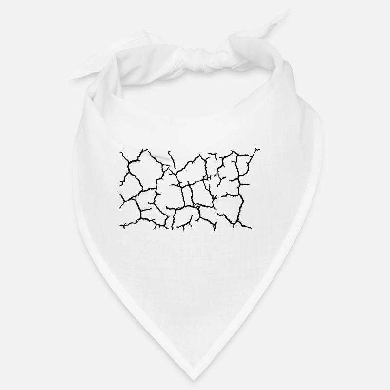Bottom Cracks Pattern Texture Bandana