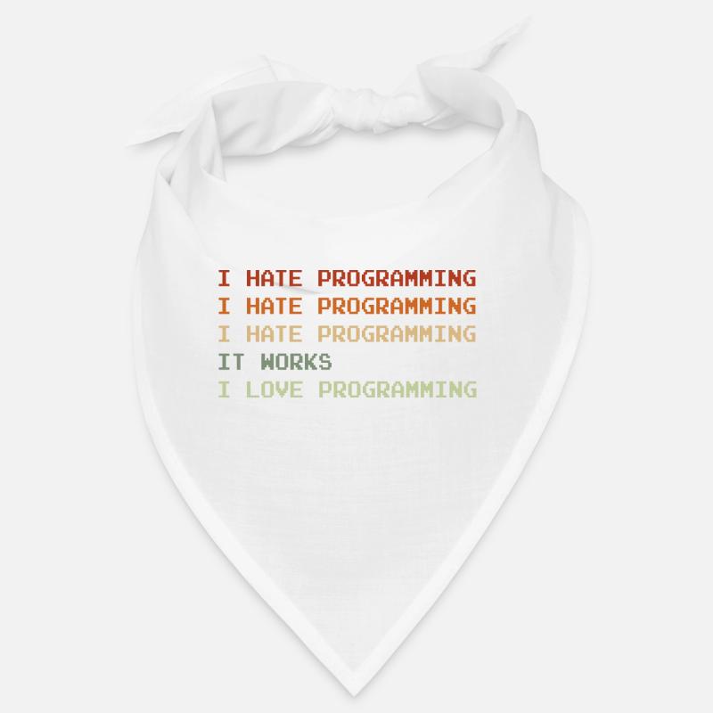 Things I Hate Programming Coder Coding Developer S Bandana