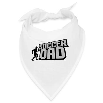 Ball Kicker Soccer Dad - Bandana - Weiß - Vorne