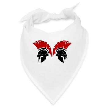 Spartans - Bandana - Weiß - Vorne