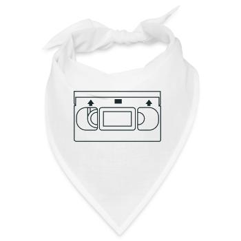 VHS-Band - Bandana - Weiß - Vorne