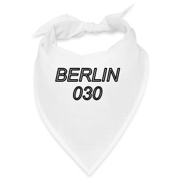 BERLIN 030 - Bandana - Weiß - Vorne