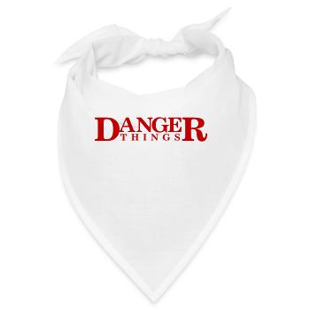 Danger Things - Bandana - Weiß - Vorne
