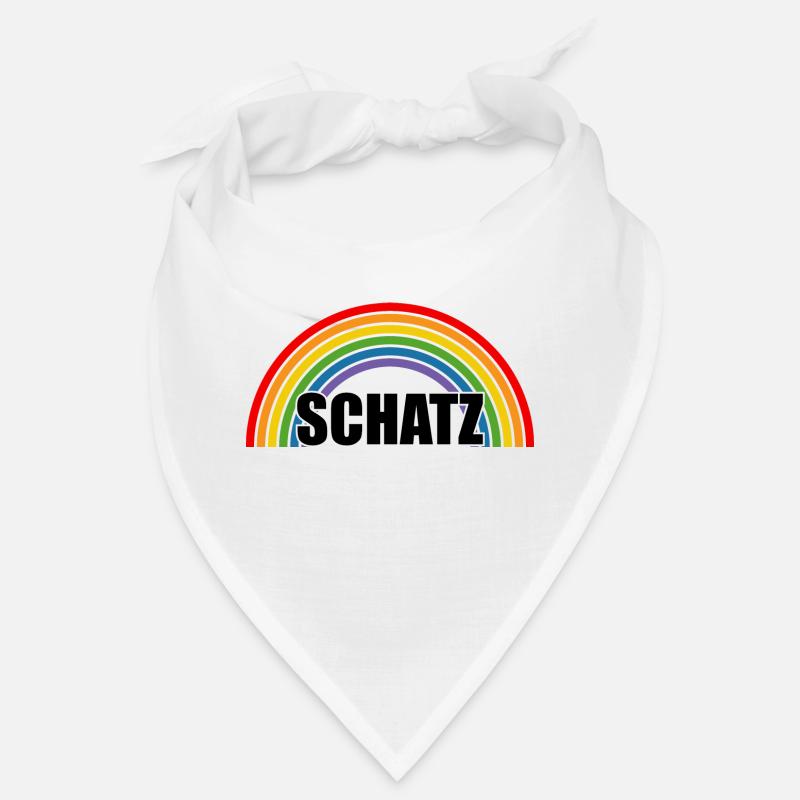 Regenbogen Schatz Bandana