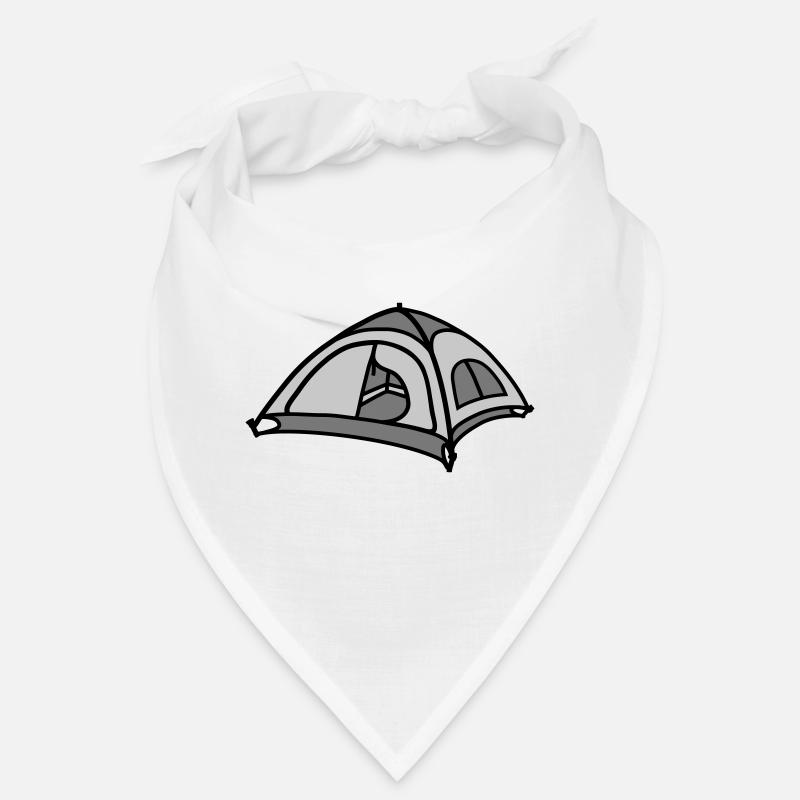 Cool Camping Zelt Design Bandana