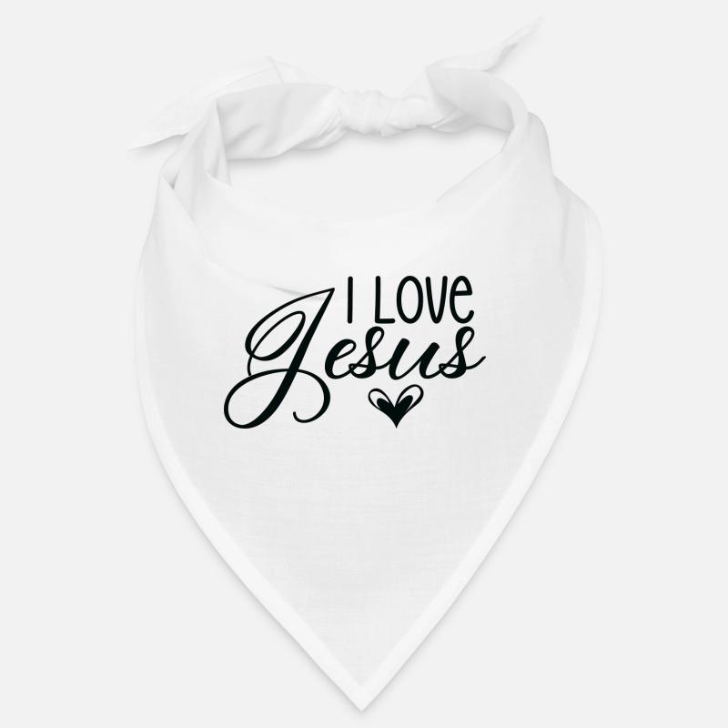 J’aime Jésus Bandana