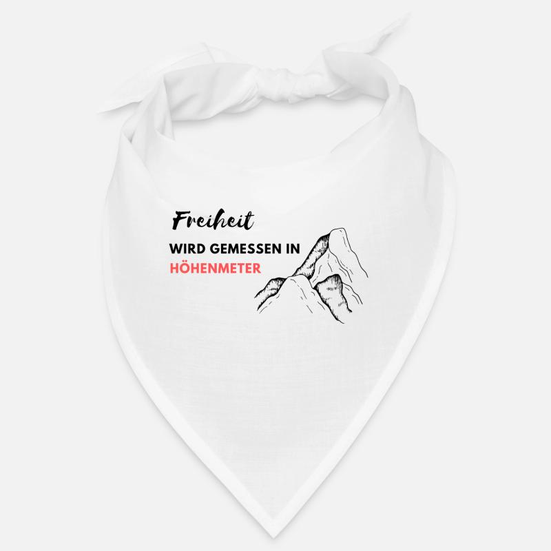 freiheit wird in höhenmeter gemessen Bandana