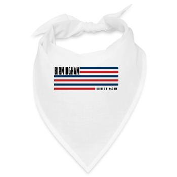 Birmingham Vereinigtes Königreich - Bandana - Weiß - Vorne