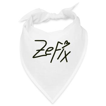 Zefix - Bandana - Weiß - Vorne