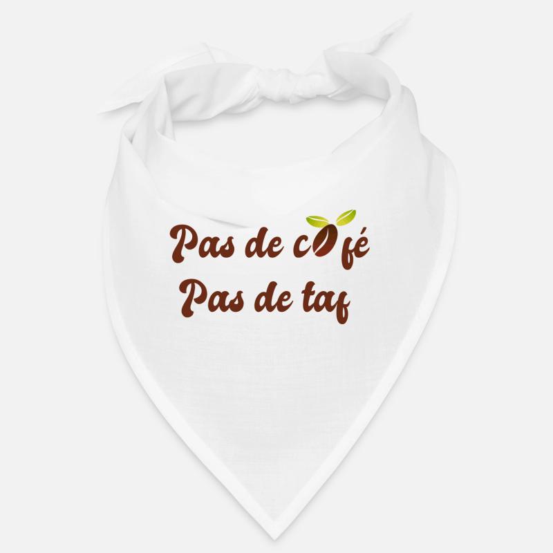 Pas de café pas de taf Bandana