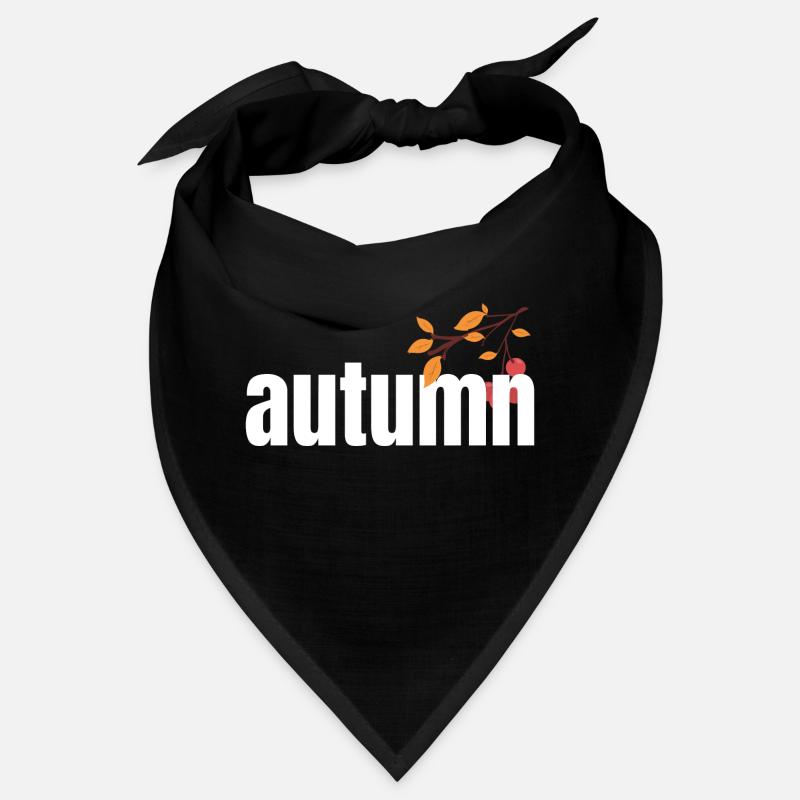 Leaf Autumn Tree Orange Fall Leaves Season Bandana