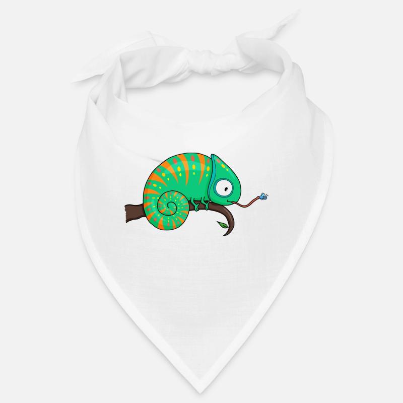 Caméléon Chamäleon Bandana