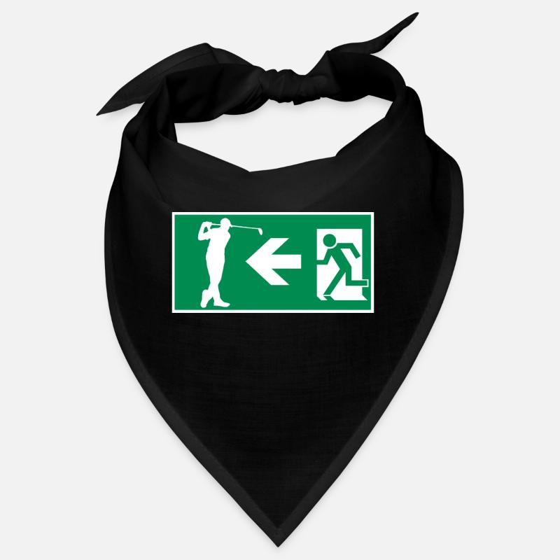 Sortie de secours au terrain de golf Golf Hobby Design Bandana