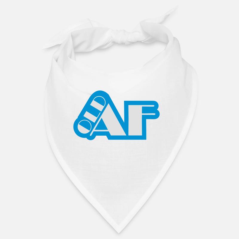 old AF Text Logo Bandana