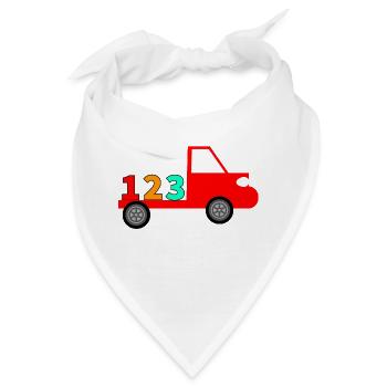 Truck - Bandana - Weiß - Vorne