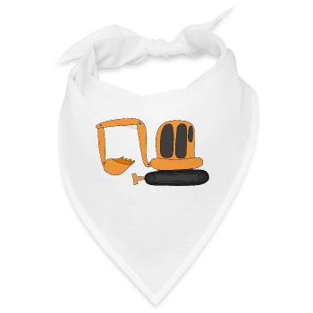 Bagger - Bandana - Weiß - Vorne