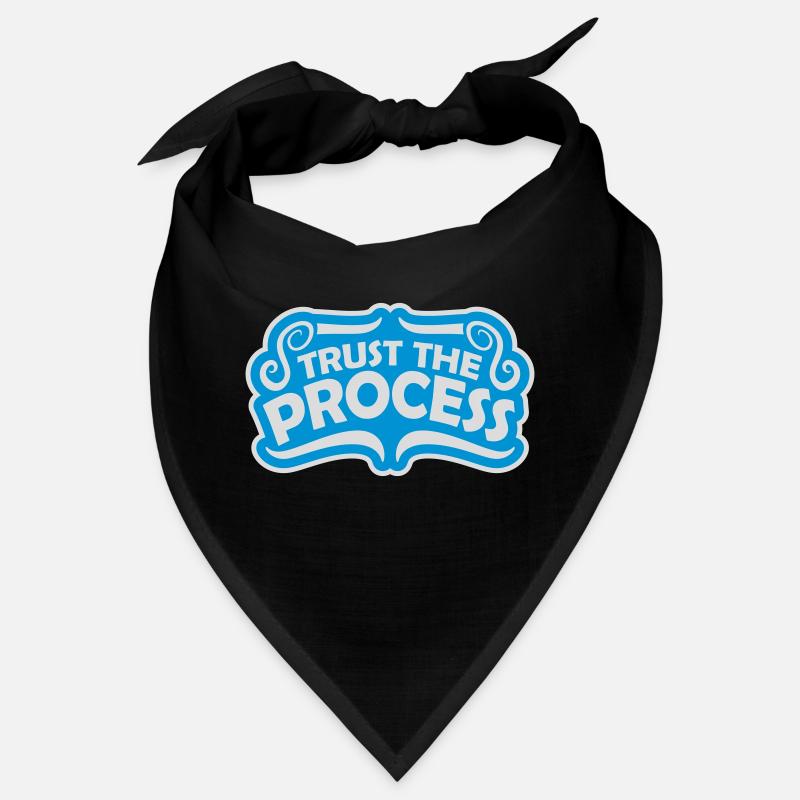 trust the process Quote Bandana