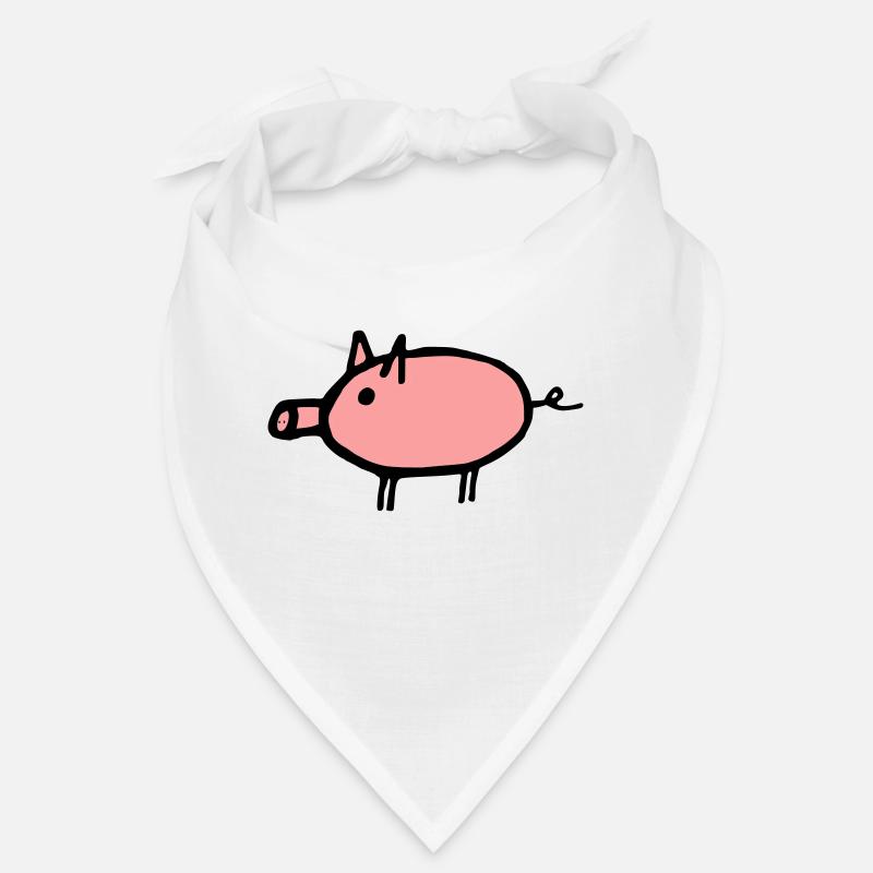 Schwein Bandana